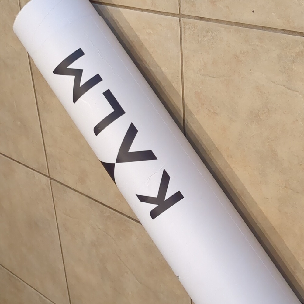 Kalm Yoga Mat with Rubber Grip Side